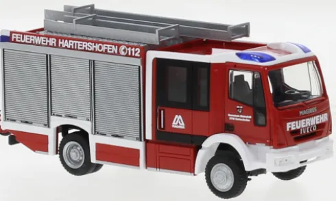 Iveco Magirus HLF Team Cab, Feuerwehr Hartershofen, 1:87, Rietze