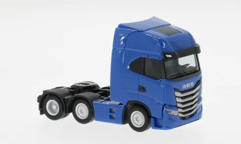 Iveco S-Way, blau, 1:87, Herpa