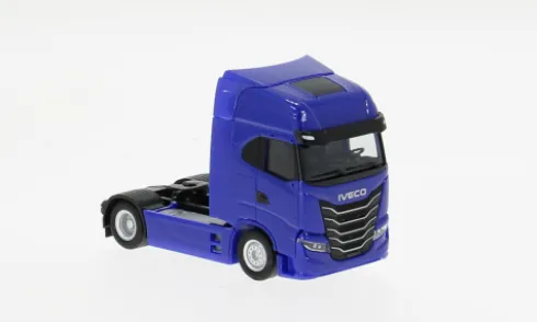 Iveco S-Way, blau, 1:87, Herpa