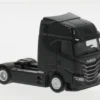 Iveco S-Way MY24, schwarz, 1:87, Herpa