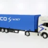 Iveco S-Way 570, silber/blau, 1:43, Bburago