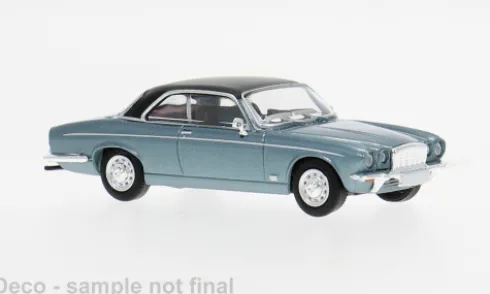 Jaguar XJ-C, blau/schwarz, 1973, 1:87, PCX87