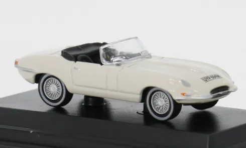 Jaguar E-Type, weiss, 1:76, Oxford