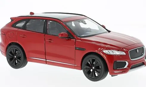 Jaguar F-Pace, rot, 2016, 1:24, Welly
