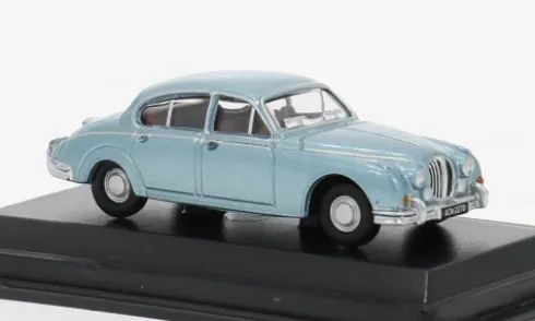 Jaguar MK2, blau, 1:76, Oxford