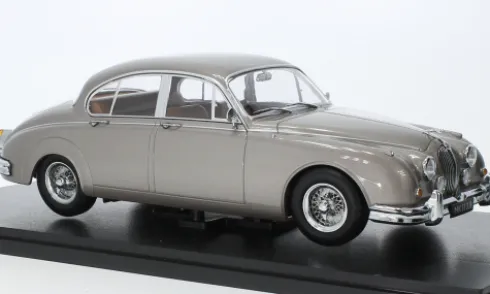 Jaguar MK II 3.8, hellgrau, 1959, 1:18, KK Scale