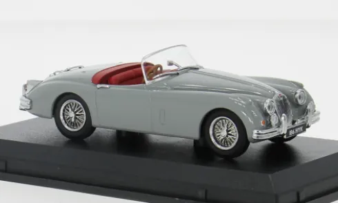 Jaguar XK 150 Roadster, hellgrau, 1:43, Oxford