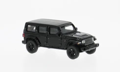 Jeep Wrangler, schwarz, 2017, 1:87, Micro City 87