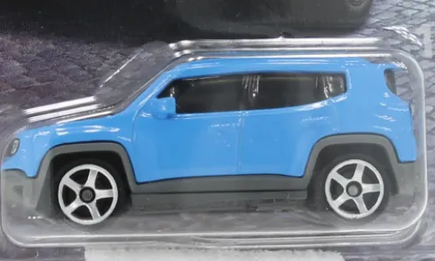 Jeep Renegade, hellblau, 2019, 1:64, Matchbox