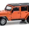 Jeep Wrangler Unlimited, orange/schwarz, 2010, Cold Pursuit, 1:64, Greenlight
