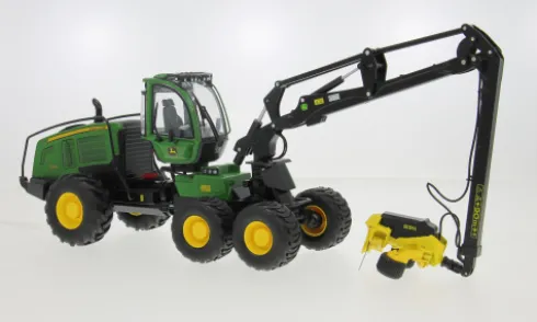 John Deere 1270 6W Harvester, grün, 1:32, Schuco