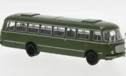 JZS Jelcz 043 Bus, dunkelgrün, 1964, Militär, 1:87, Brekina Starline