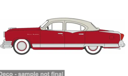 Kaiser Manhattan, rot, 1953, 1:87, Oxford