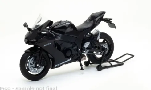 Kawasaki Ninja ZX-10R, schwarz, 1:12, Welly