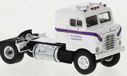 Kenworth Bullnose, weiss/dunkelblau, 1950, 1:87, Brekina