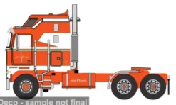 Kenworth K100 Aerodyne, orange, 1976, 1:64, IXO America