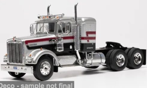 Kenworth W925, silber/Dekor, 1976, 1:43, IXO