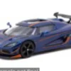 Koenigsegg Agera RS, dunkelblau/carbon, 1:64, Tarmac Works