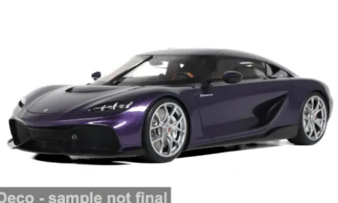Koenigsegg Gemera, dunkelviolett, 2020, 1:18, GT Spirit
