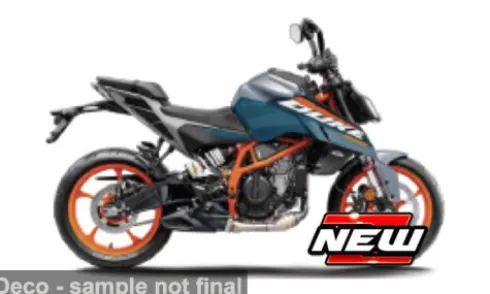 KTM 390 Duke, blau/grau, 1:18, Maisto