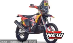 KTM 450, Rally Dakar, 2024, #47, K.Benavides, 1:18, Bburago