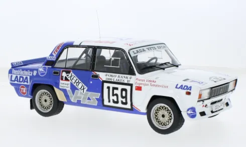 Lada 2105 VFTS, Rallye WM, 1000 Lakes Rallye, 1987, #159, E.Tumalevicius/P.Videika, 1:18, IXO