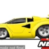 Lamborghini Countach, gelb, 1:64, Maisto