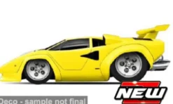 Lamborghini Countach, gelb, 1:64, Maisto