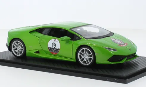 Lamborghini Huracan Performante, hellgrün, 2019, Zoute Grand Prix, 1:24, Bburago