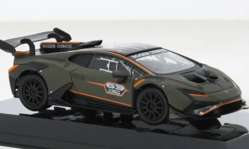 Lamborghini Huracan Super Trofeo Evo 2, oliv, Roger Dubuis, #63, 1:43, Bburago