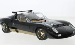 Lamborghini Miura SVR, schwarz/gold, 1:18, Kyosho