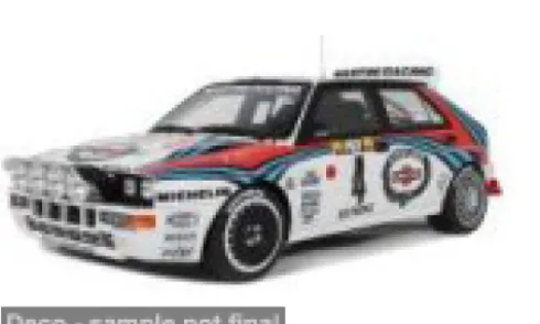 Lancia Delta HF Integrale, Rally Monte Carlo, 1992, #4, D.Auriol/B.Occelli, 1:12, Ottomobile