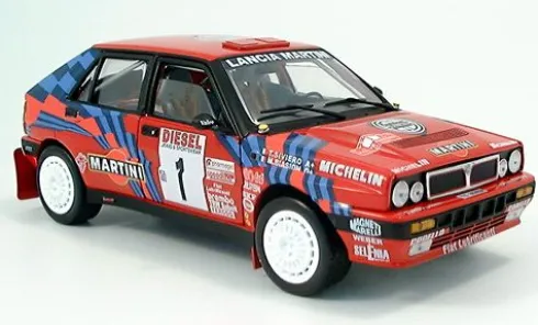Lancia Delta HF Integrale 16V, Rallye Sanremo, 1989, #1, M.Biasion/T.Siviero, 1:18, Sun Star