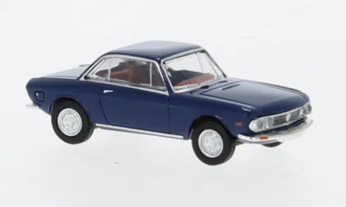Lancia Fulvia Coupe, dunkelblau, 1970, 1:87, Brekina