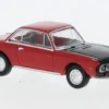 Lancia Fulvia Coupe, rot/schwarz, 1970, 1:87, Brekina