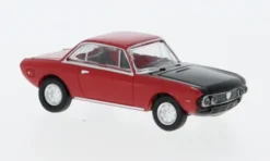 Lancia Fulvia Coupe, rot/schwarz, 1970, 1:87, Brekina