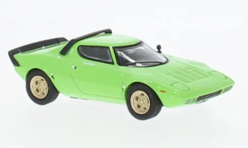 Lancia Stratos HF Stradale, hellgrün, 1:64, Mini GT