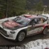 Lancia Ypsilon Rally2 HF Integrale, Rallye Monte Carlo, 2026, #22, N.Gryazin/K.Aleksandrov, 1:43, IXO