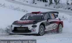 Lancia Ypsilon Rally2 HF Integrale, Rallye Monte Carlo, 2026, #21, Y.Rossel/A.Dunand, 1:43, IXO