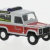 Land Rover Defender 90, 1983, Feuerwehr Saarlouis, 1:87, Busch