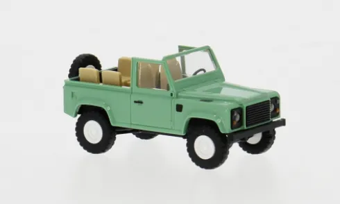 Land Rover Defender 90, blau, 1983, 1:87, Busch