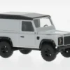 Land Rover Defender 90, hellgrau/schwarz, 1983, 1:87, Busch
