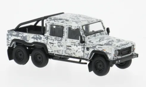 Land Rover Defender 110, weiss/Dekor, 2016, 1:64, BM Creations