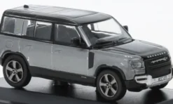 Land Rover Defender 110X, grau/schwarz, 1:76, Oxford