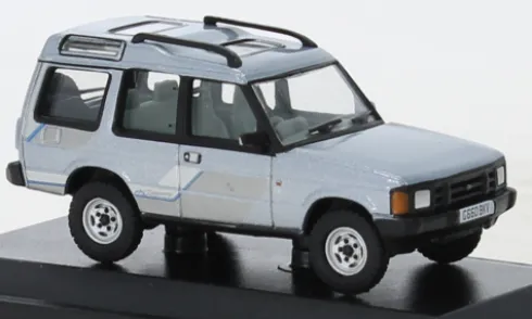 Land Rover Discovery 1, hellblau/Dekor, 1:76, Oxford