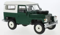 Land Rover Lightweight Series III Hard Top, dunkelgrün/beige, 1973, 1:18, BoS-Models