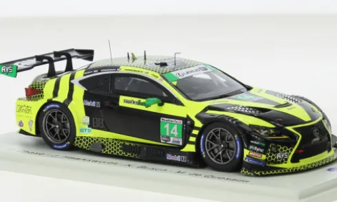 Lexus RC F GT3, IMSA, 24h Daytona, 2020, AIM Vasser Sullivan, #14, P.Chase/J.Hawksworth, 1:43, Spark