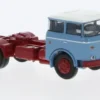 LIAZ 706 SZM, blau/dunkelrot, 1976, 1:87, Brekina