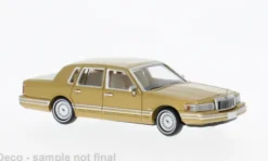 Lincoln Town Car, gold, 1991, 1:87, PCX87