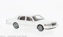 Lincoln Town Car, weiss, 1991, 1:87, PCX87